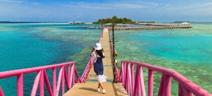 Objek Wisata Jembatan Cinta Pulau Tidung