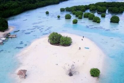 Pantai Pasir Perawan Pulau Pari Kepulauan Seribu