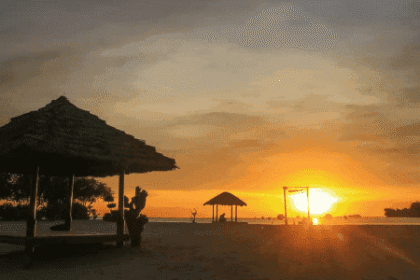 Sunrise Indah di Pulau Pari Kepulauan Seribu