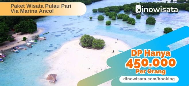 Booking Online Paket Wisata Pulau Pari DP450K