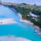 Suasana Pantai Pasir Perawan Pulau Pari