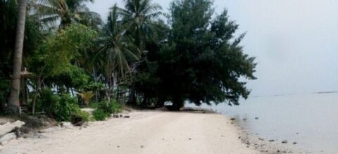 Pantai Tanjung Barat Pulau Tidung