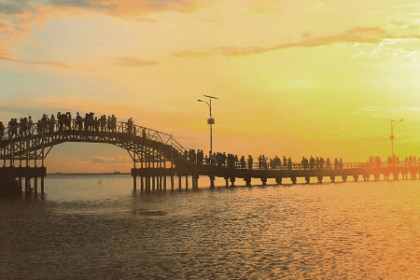 Jembatan Cinta Pulau Tidung