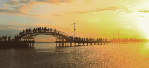 Jembatan Cinta Pulau Tidung