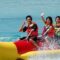 Keseruan Water Sport Banana Boat Paket Wisata Pulau Tidung