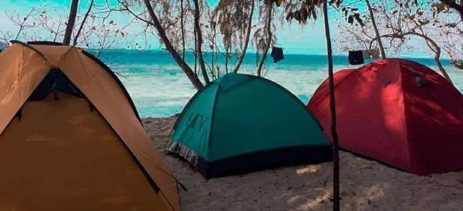 Spot Camping di Pulau Perak