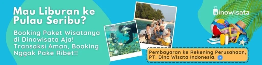 Banner Mau Liburan Ke Pulau Seribu