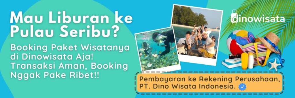 Banner Mau Liburan Ke Pulau Seribu