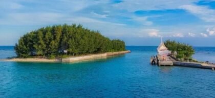 Area Pantai Jembatan Cinta Pulau Tidung