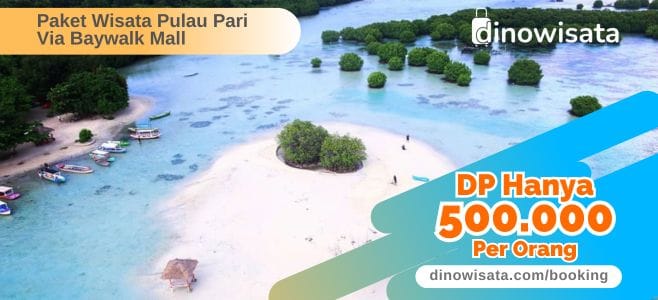 Booking Online Paket Wisata Pulau Pari DP500K